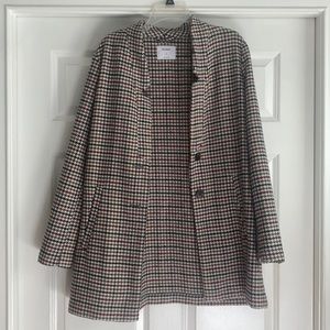 Houndstooth coat